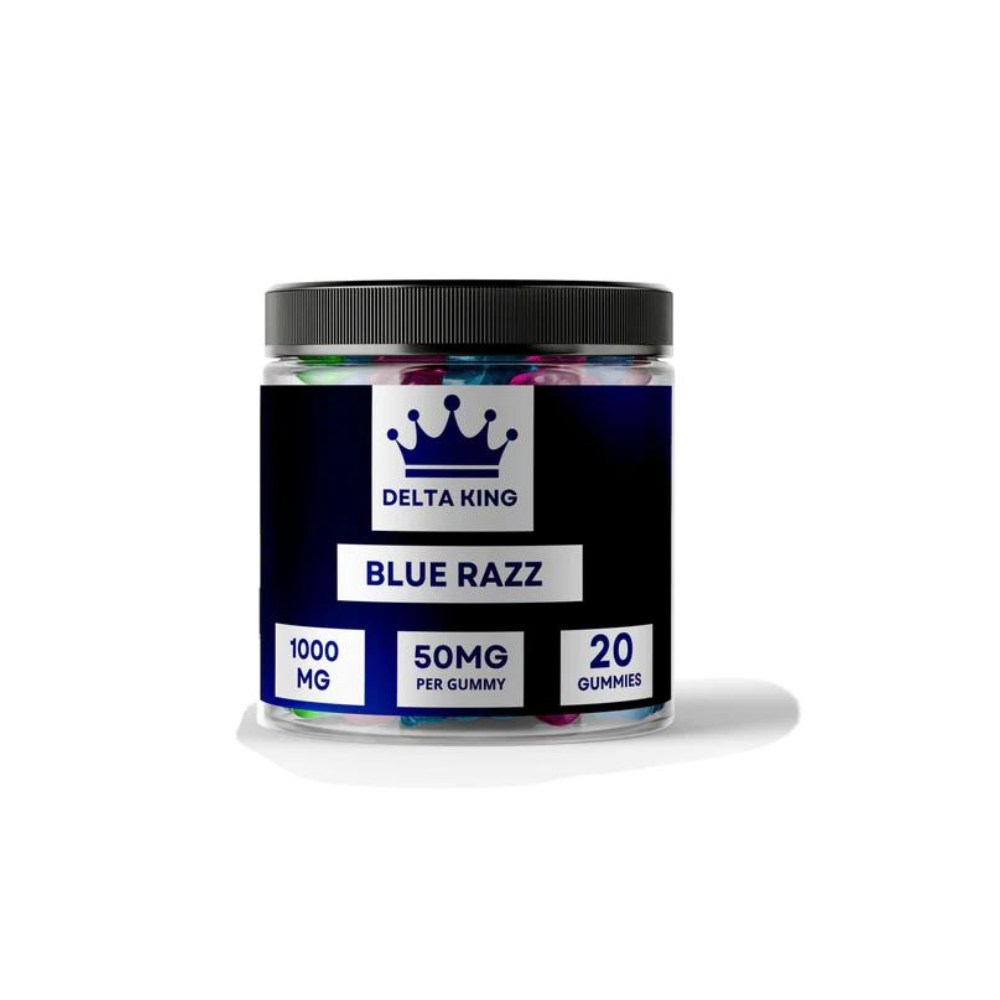 Delta King Delta 8 Gummies 20CT (1000mg-jar)