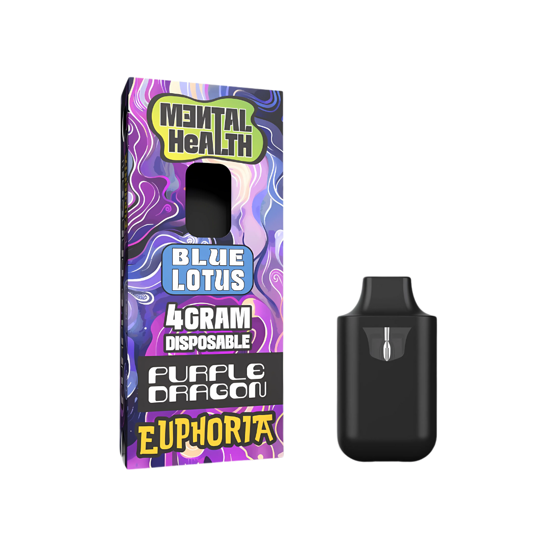 Mental Health Pure Blue Lotus 4g Disposable