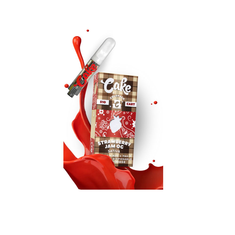 Cake 510 Cold Pack Delta 8 + HXC + THC-P Cart 1gm