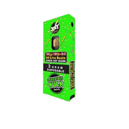 Jolt Knock Out Blend 3gms THCjd+THCP+D10+D9 Disposable Vape