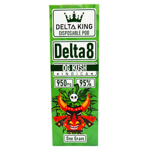 Delta King Delta 8 950mg Disposable Pod 1-Count