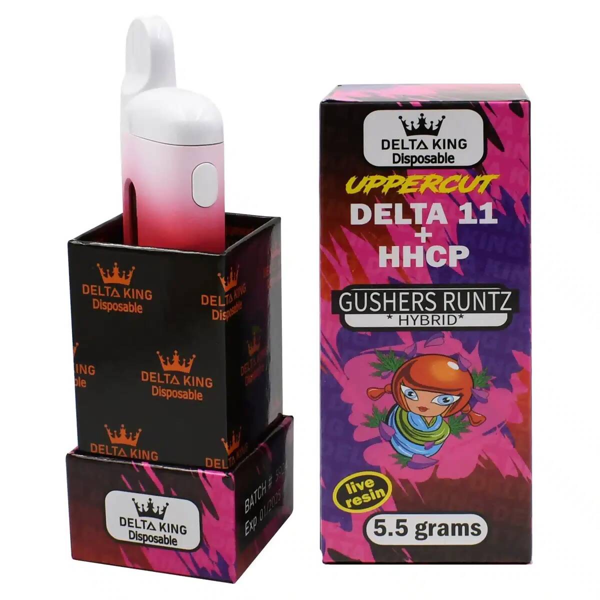 Delta King Uppercut Delta 11 Vape Disposable 5.5gr