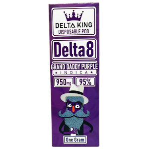 Delta King Delta 8 950mg Disposable Pod 1-Count