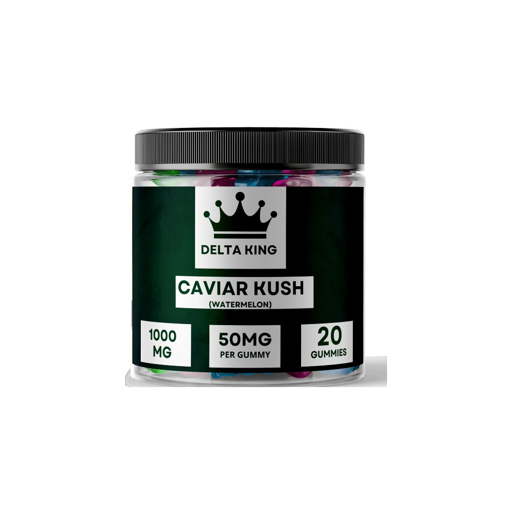 Delta King Delta 8 Gummies 20CT (1000mg-jar)