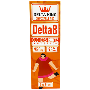 Delta King Delta 8 950mg Disposable Pod 1-Count