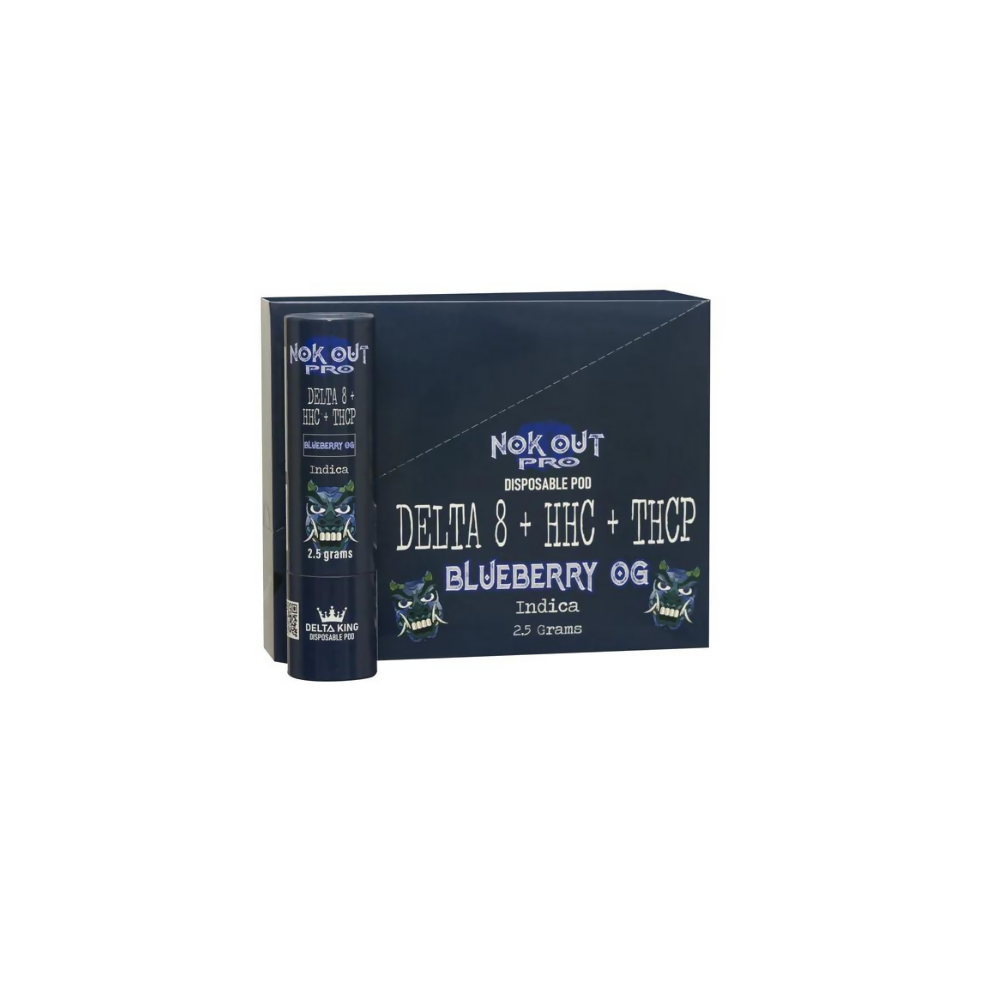 Delta King Nok Out PRO with Delta 8 & THCP 2.5gm Disposable Pod 1-Count