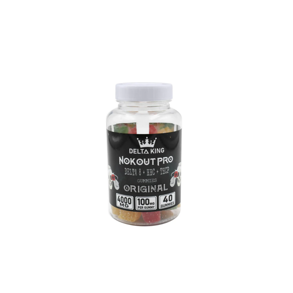 Delta King Nok Out PRO Gummies 40CT (4000mg-jar)