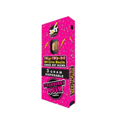 Jolt Knock Out Blend 3gms Disposables - Hybrid, Indica, Sativa Jolt Knock Out Blend 3gms Disposables - Hybrid, Indica, Sativa