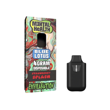 Pure Blue Lotus 4g Disposable For Mental Health Pure Blue Lotus 4g Disposable For Mental Health