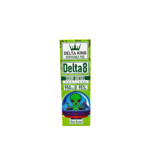 Delta King Delta 8 950mg Disposable Pod 1-Count