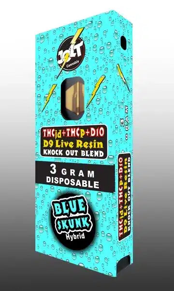 Jolt Knock Out Blend 3gms Disposables - Hybrid, Indica, Sativa Jolt Knock Out Blend 3gms Disposables - Hybrid, Indica, Sativa