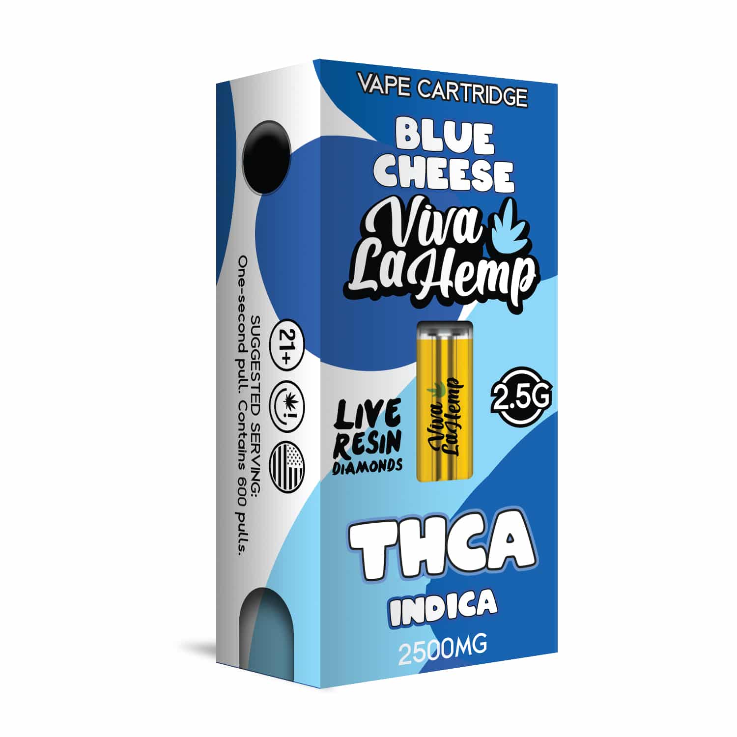 THC-A-Vape-Cartridges-2500MG-Blue-Cheese-Indica