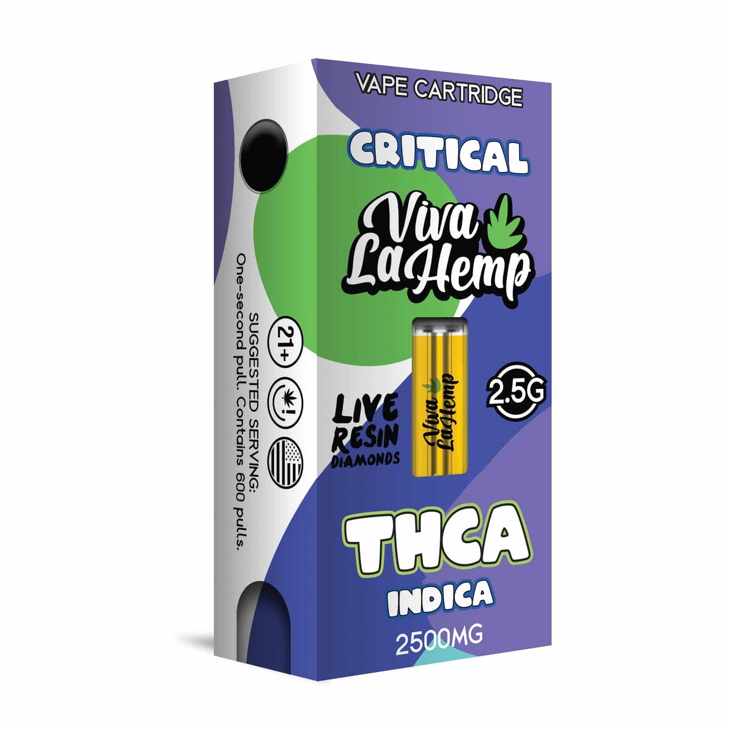 THC-A-Vape-Cartridges-2500MG-Critical-Indica