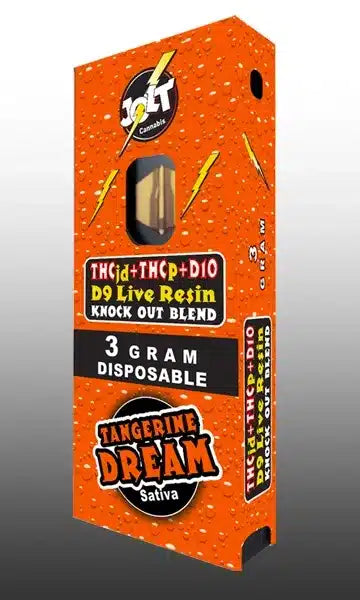 Jolt Knock Out Blend 3gms Disposables - Hybrid, Indica, Sativa Jolt Knock Out Blend 3gms Disposables - Hybrid, Indica, Sativa