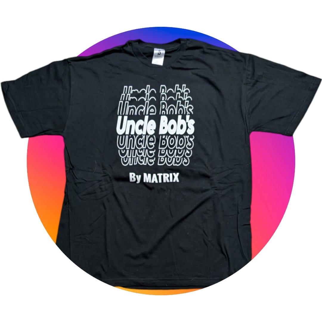 Order Uncle Bob's product and get a free T-shirt!