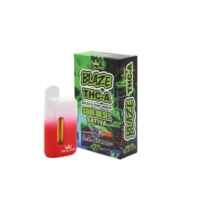 Delta King Blaze OG Kush BLAZE THCA 5.5gm Disposable Vape