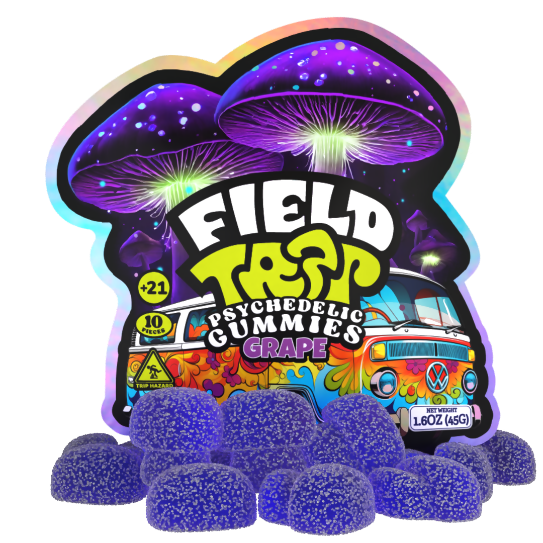 Field Trip PSYCHOACTIVE Mushroom GUMMIES 10 GUMMIES PER PACK