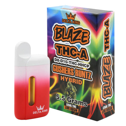 Delta King Blaze OG Kush BLAZE THCA 5.5gm Disposable Vape