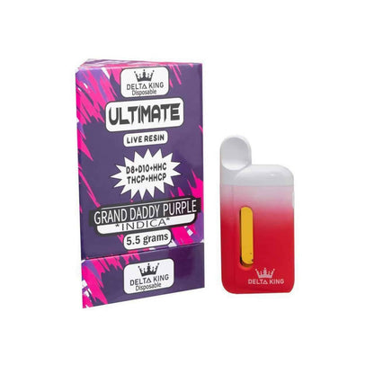 Delta King Ultimate Live Resin Blend 5.5gms Disposable