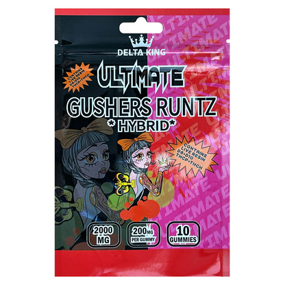 Ultimate THC Gummies 2000mg Hybrid Cannabis Strain 10ct.